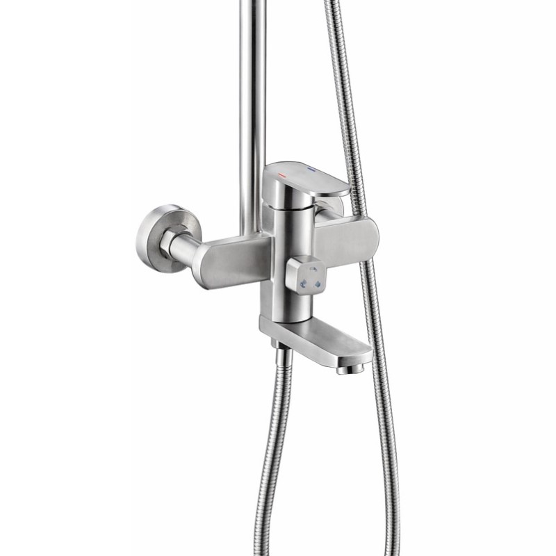 Душевая система Haiba HB24806, сталь