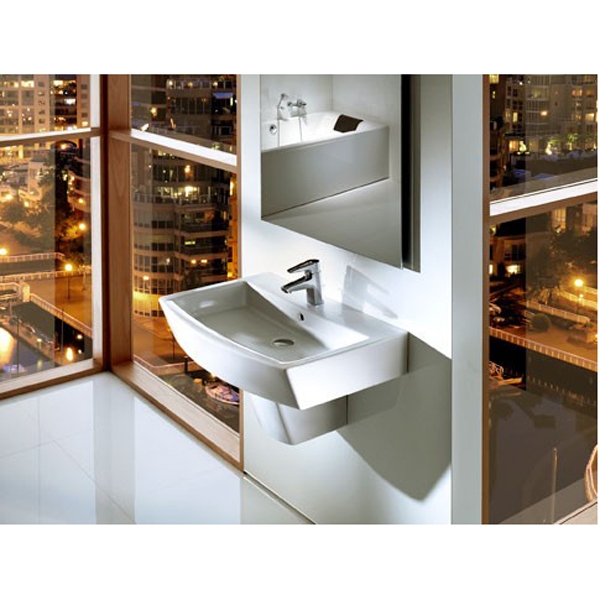 Раковина подвесная 65см Roca Hall 327621000 белый