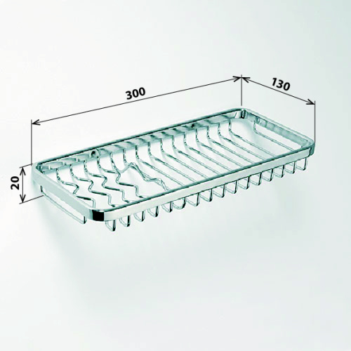 Мыльница Bemeta Cytro 102308082 Глянец