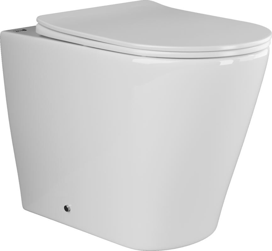 Унитаз приставной Ceramica Nova Highlight CN1812 белый