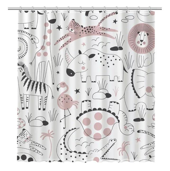 Штора для ванной Fixsen Africa, FX-2510