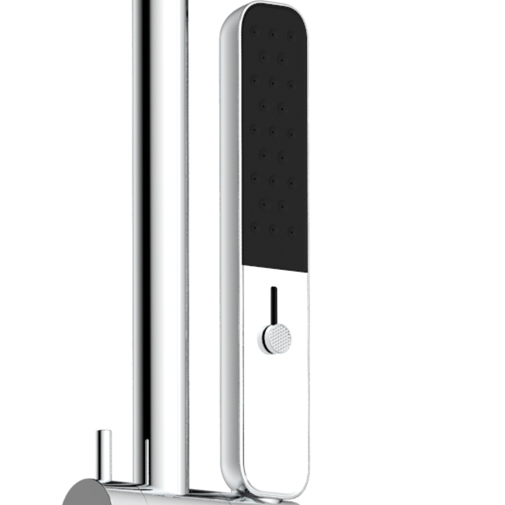 Встраиваемая душевая система с термостатом AQUAme AQM8401CR хром