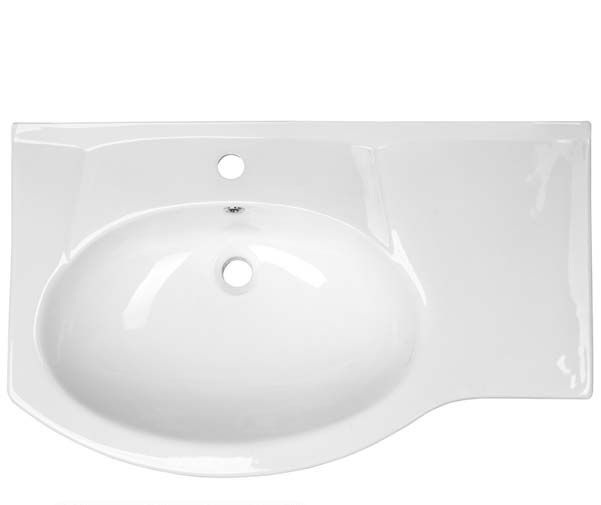 Тумба под раковину Акватон Инди 80 подвесная 1A188401ND010 Белый глянец