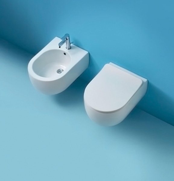 Унитаз Kerasan Flo 3115 подвесной без сиденья