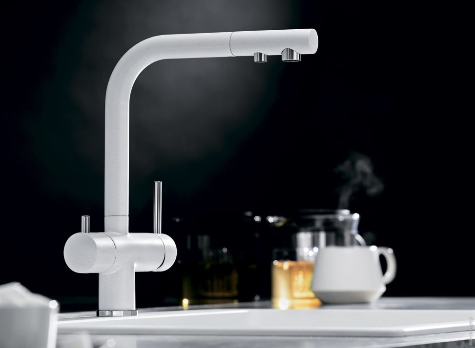 Смеситель для кухни Blanco Fontas II 525141 белый