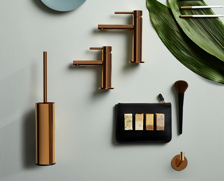 Смеситель для раковины Vitra Origin A4255526 медь