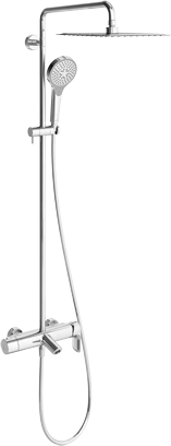 Душевая стойка Villeroy&Boch Embrace TVS1082000561 хром