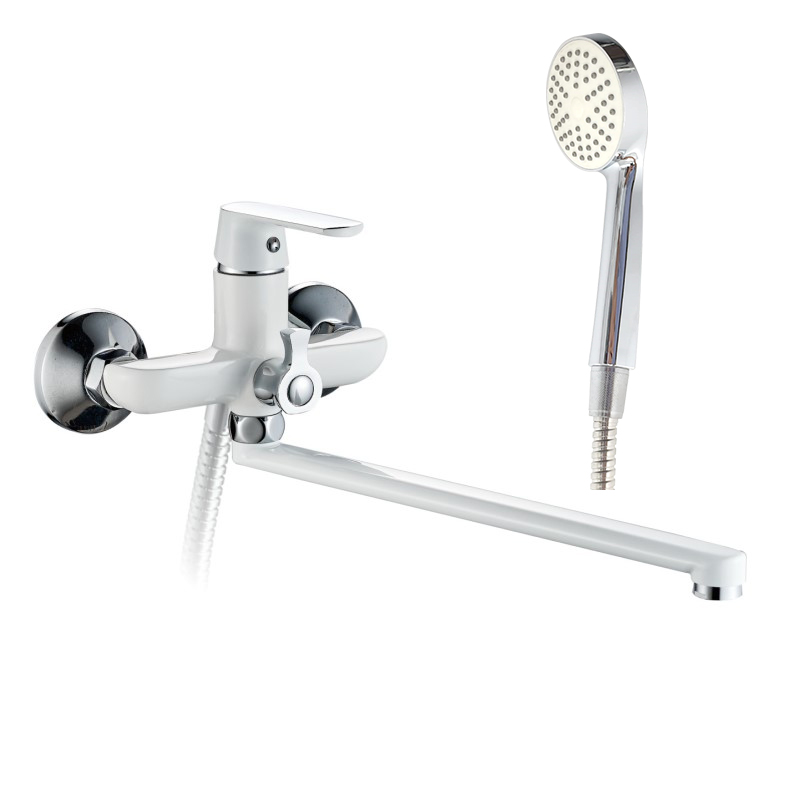 Смеситель для ванны Haiba HB22804, белый