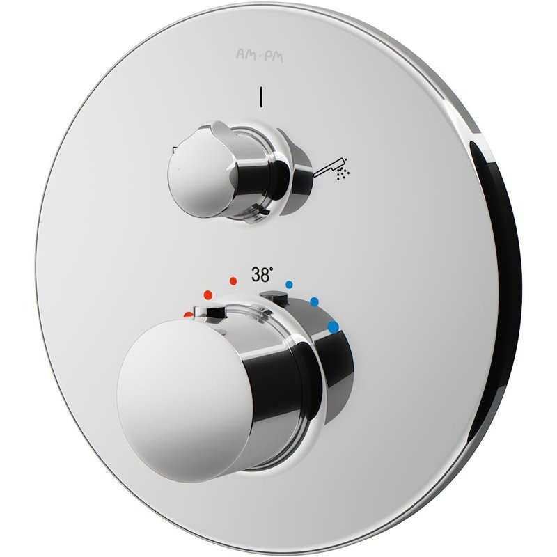 Смеситель для душа AM PM Like F8085500 с термостатом Хром