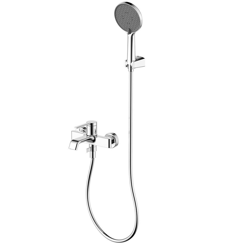 Смеситель для ванны с душевым набором AQUAme Asti AQM6412CR хром