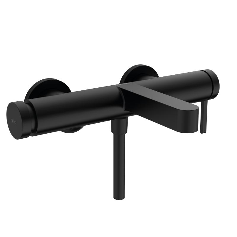 Смеситель для ванны Hansgrohe Finoris 76420670 черный матовый