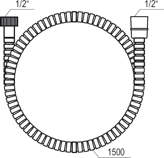 Душевой гарнитур Ravak 903 Хром