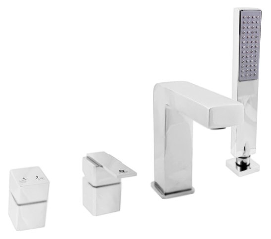 Смеситель на борт ванны Rav Slezak Loira LR565.5P хром