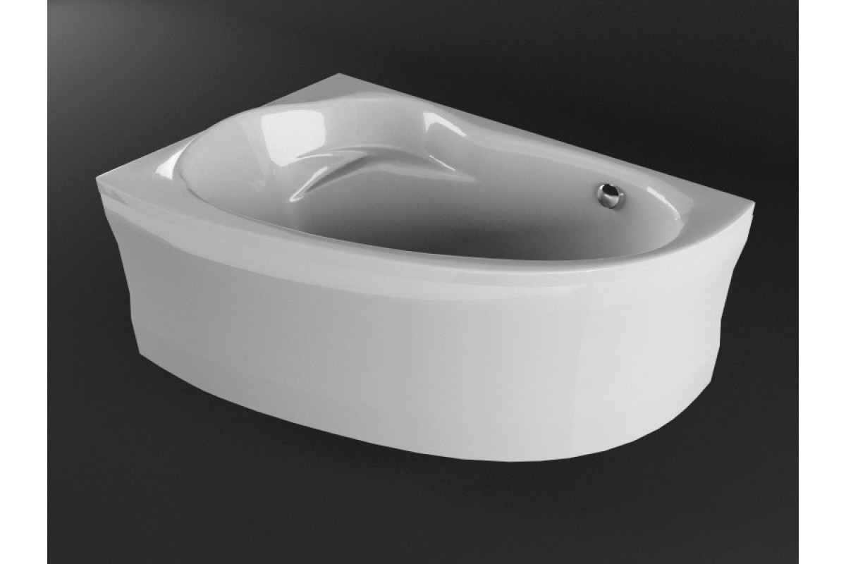 Ванна акриловая левосторонняя Relisan ZOYA Гл000001462, 150x95