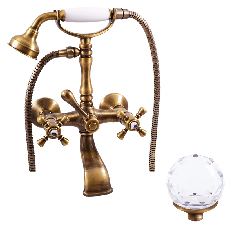 Смеситель для ванны Rav Slezak Brilliance160.5 хром