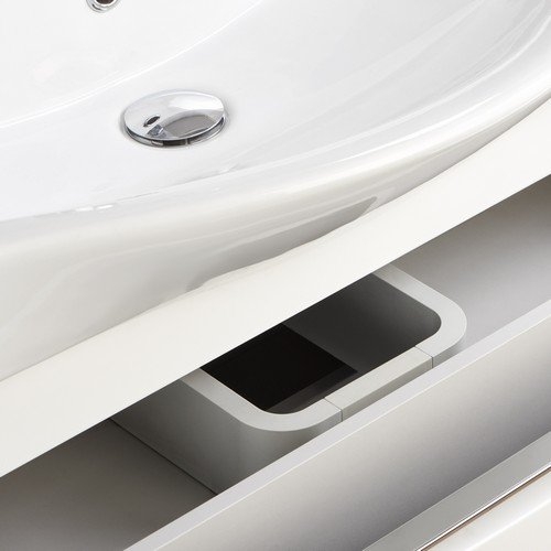 Тумба под раковину Акватон Капри 60 подвесная 1A230101KP010 Белая