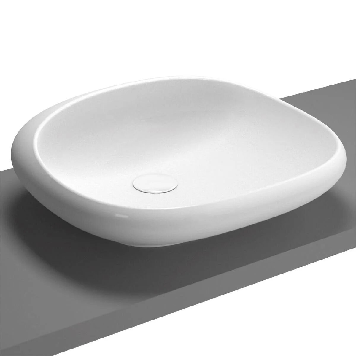 Раковина накладная 53см Vitra Istanbul 4520B403-0016 белый