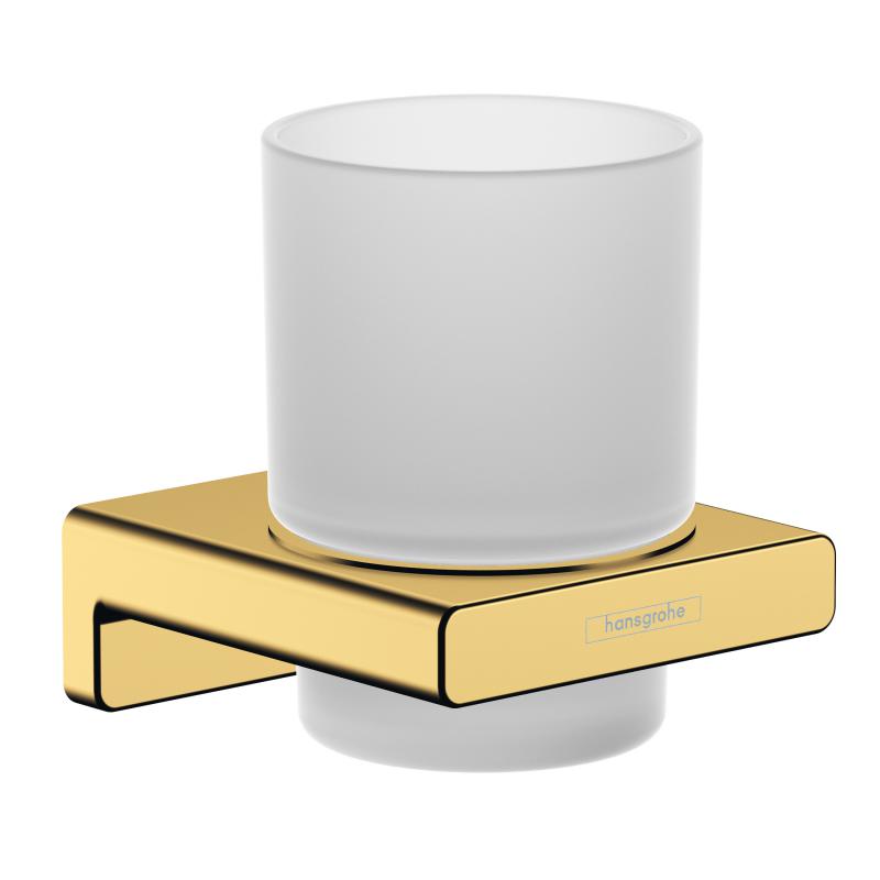 Стакан для ванной Hansgrohe AddStories 41749990 золото