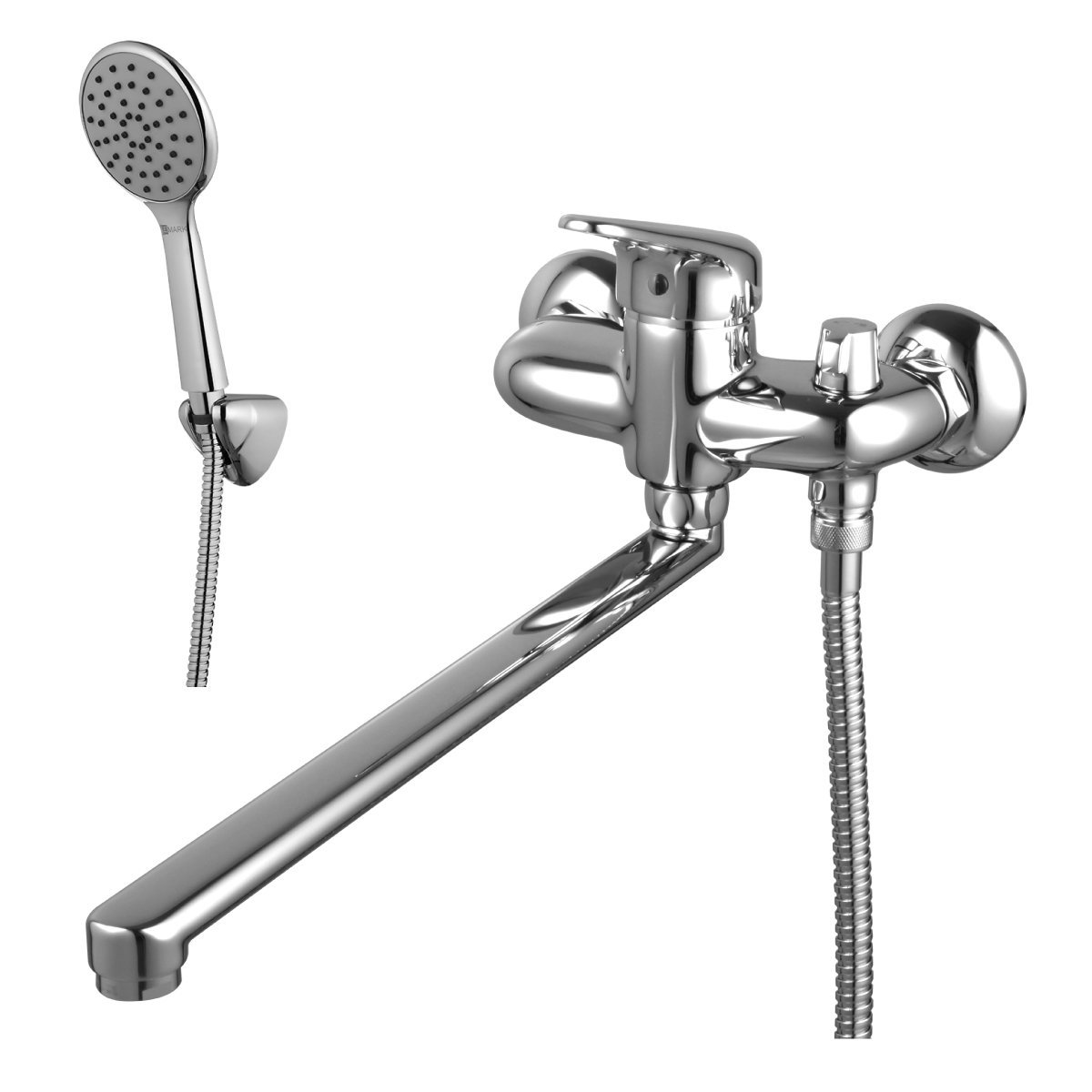 Смеситель для ванны с душем Lemark Luna LM4117C хром