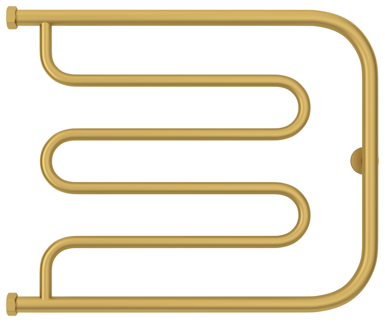 Полотенцесушитель водяной Сунержа Лира 50х65 золото матовое