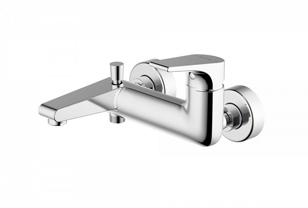 Смеситель для ванны с душем Bravat Vega F6119177CP-01L хром