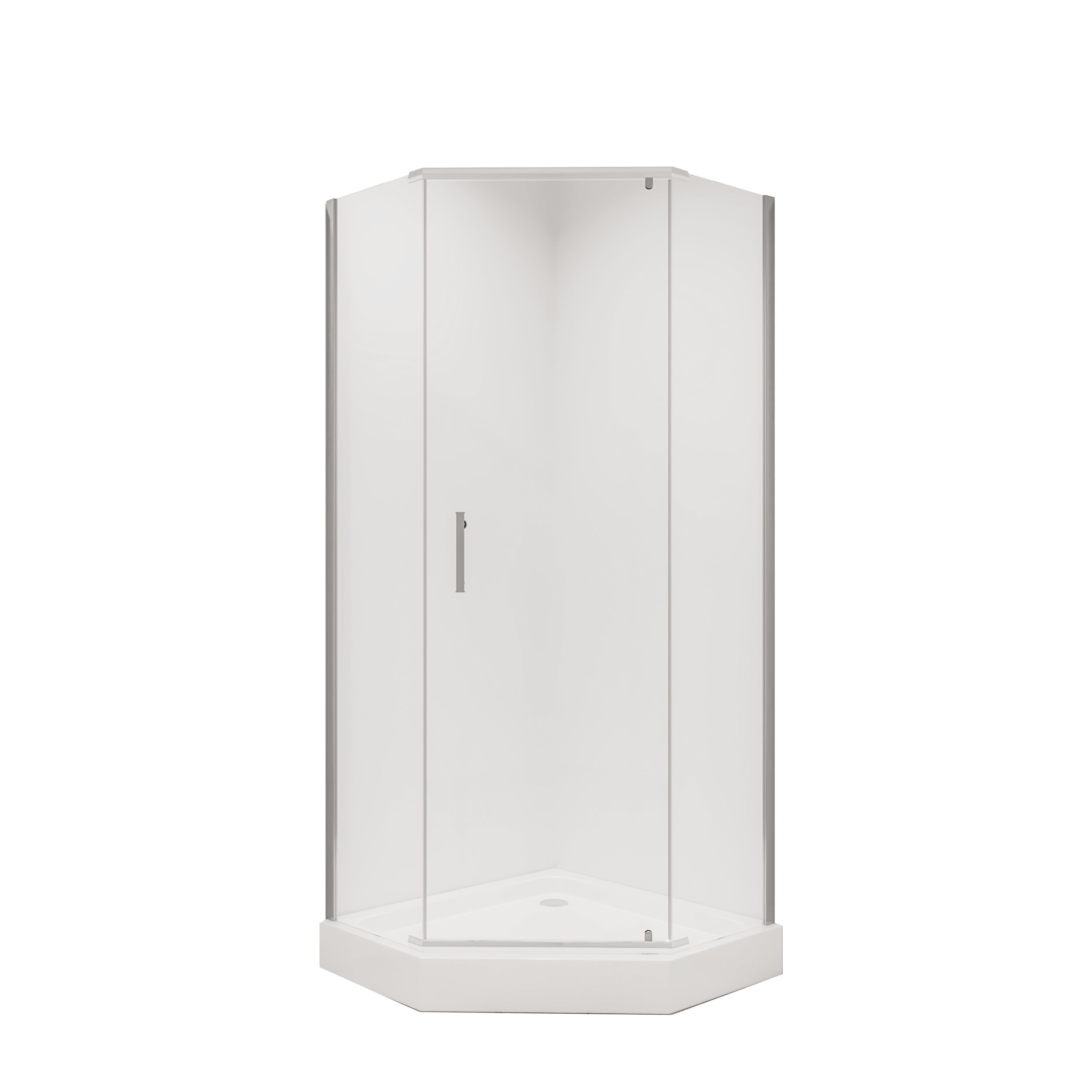 Душевой угол Niagara NG- 6605-08 90x90x190 профиль хром, стекло прозрачное