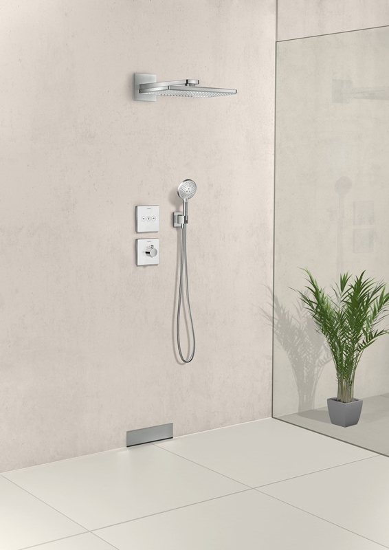 Шланговое подключение Hansgrohe Fixfit Porter Square 26486000 Хром