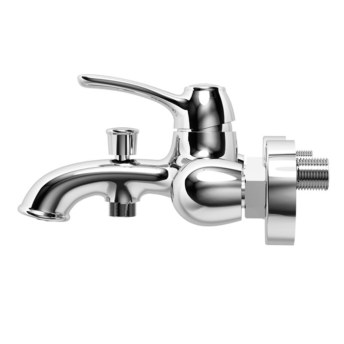 Смеситель для ванны с душем IDDIS Oldie OLDSB00i02 хром глянцевый