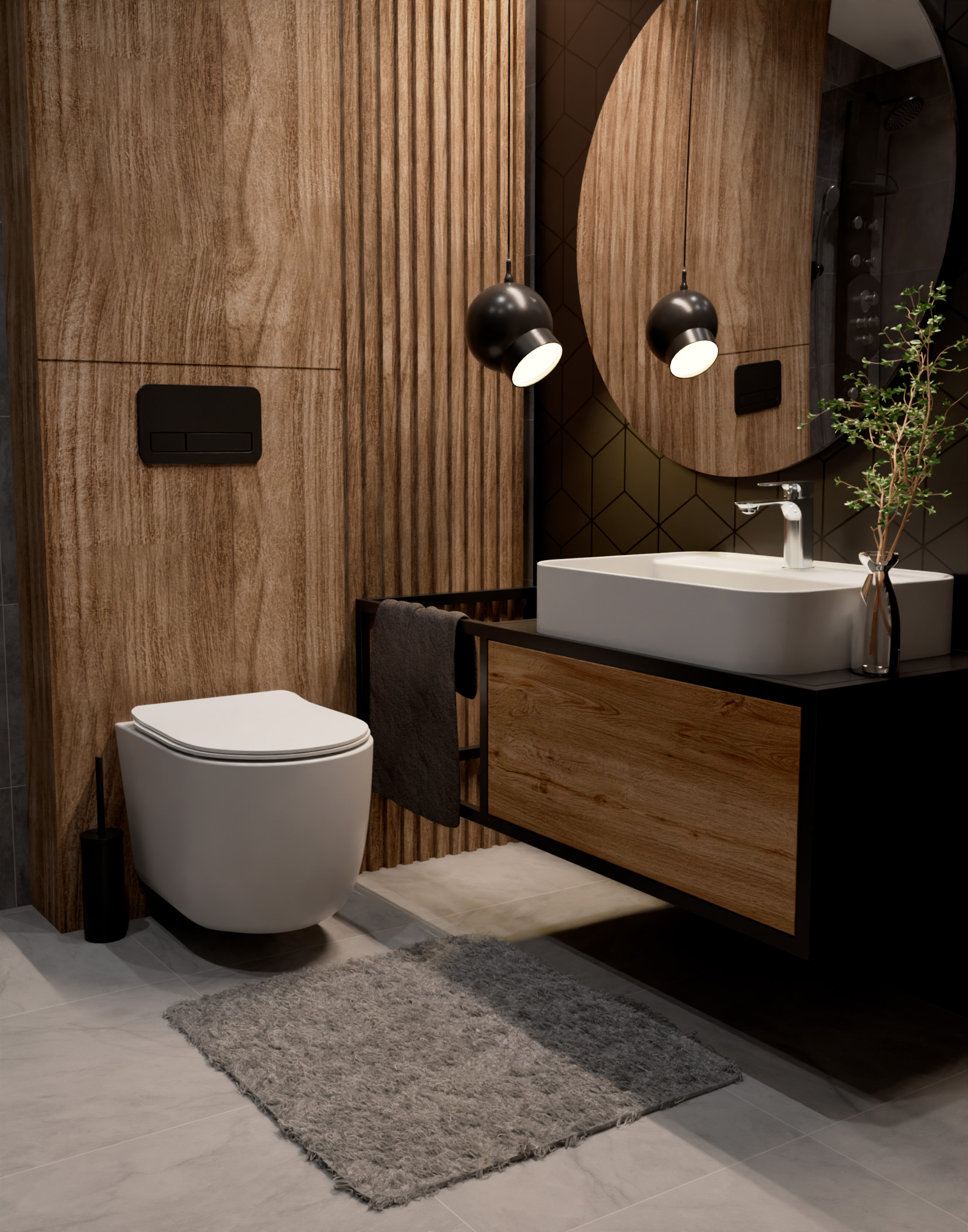 Смеситель для раковины AQUAme Monza AQM6310CR хром