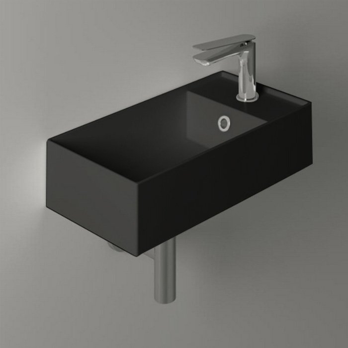 Раковина 50см Simas Agile AG50 черный матовый