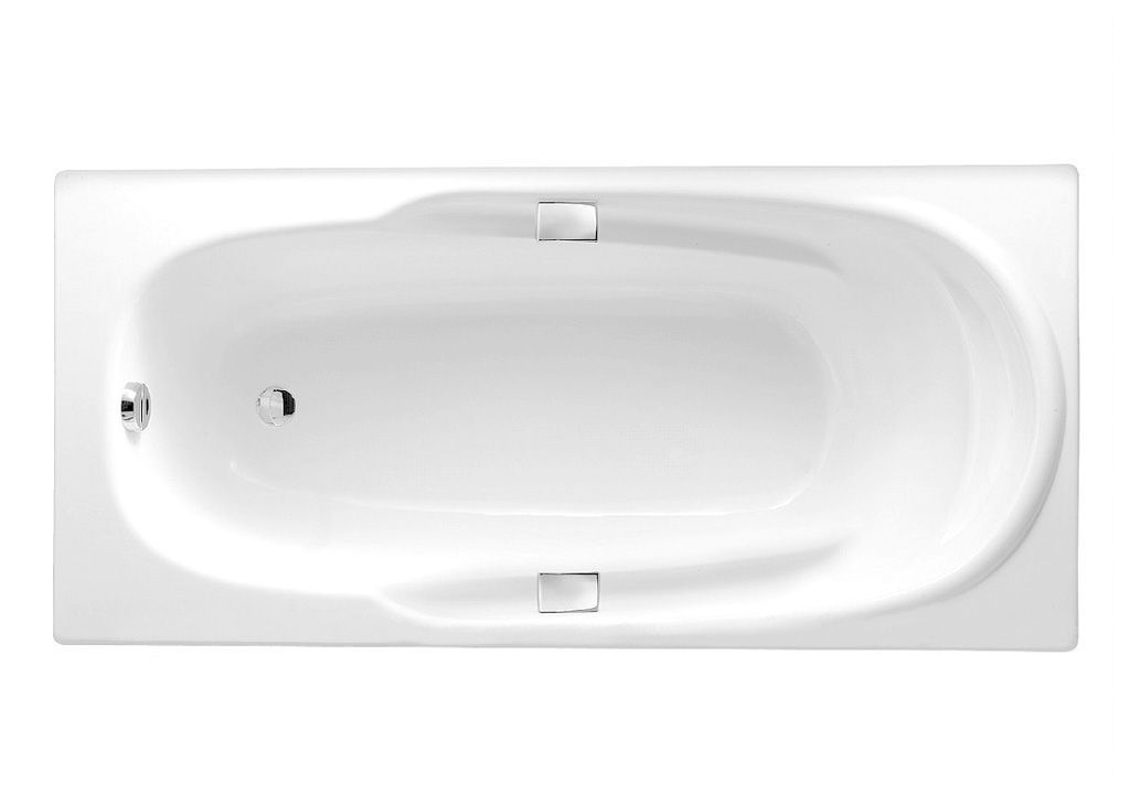 Чугунная ванна Jacob Delafon Adagio 170x80 см с ручками