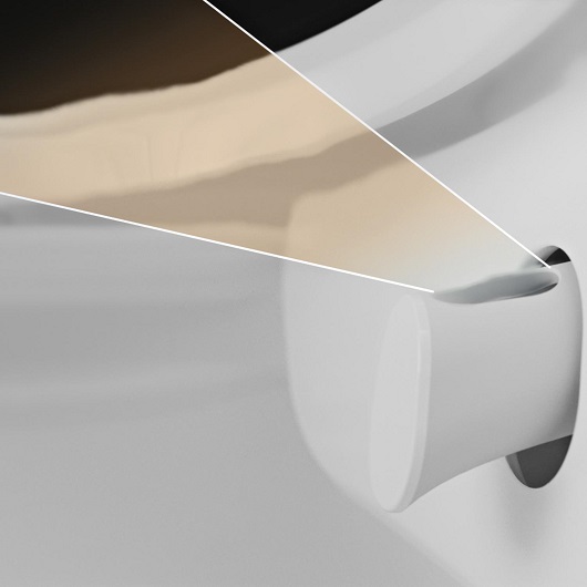 Унитаз-биде подвесной Villeroy & Boch ViClean-I200 V0E200R1 alpin ceramicplus