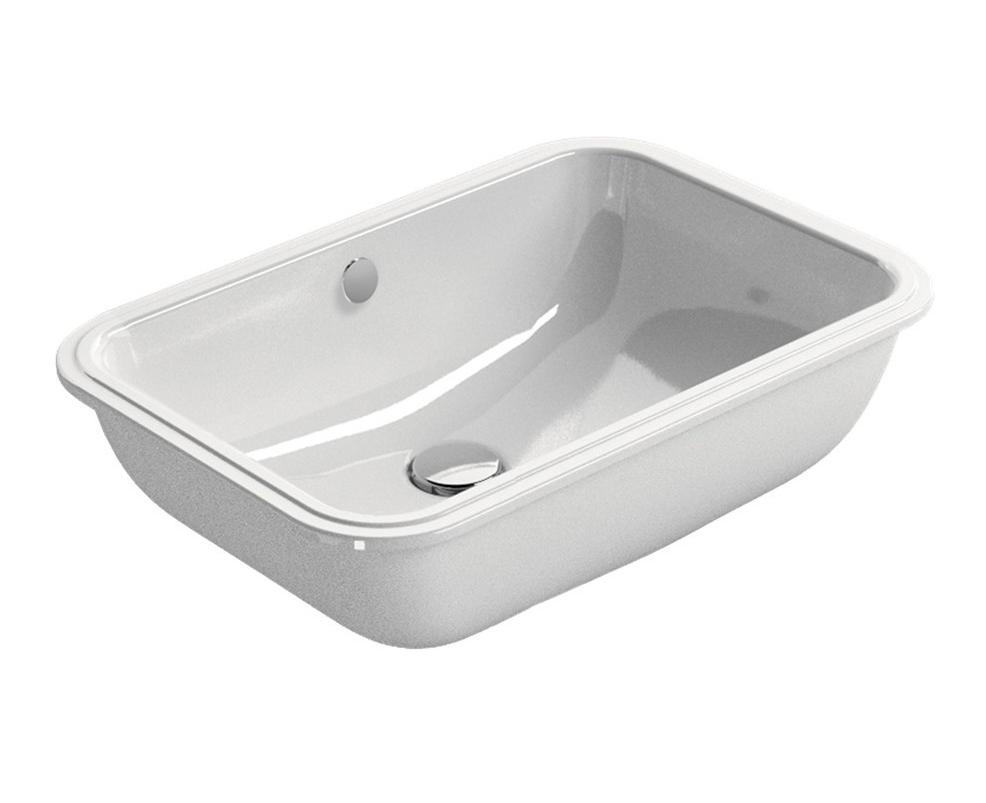 Раковина встраиваемая снизу 55см GSI Pura 724311 белый