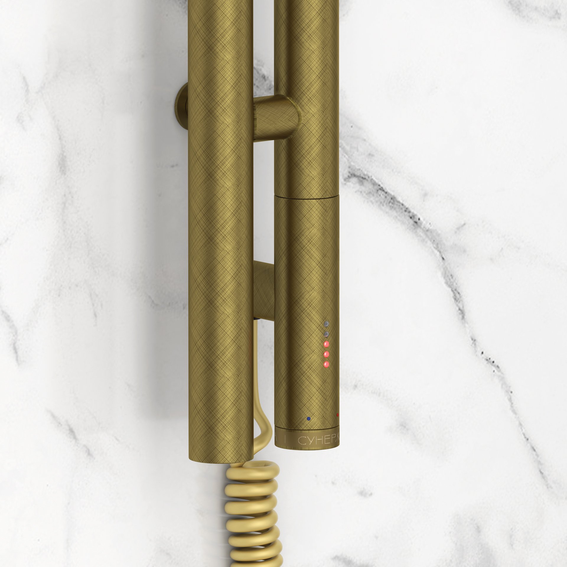 Полотенцесушитель электрический Сунержа Нюанс 3.0 120см 05-5843-1253 состаренная бронза