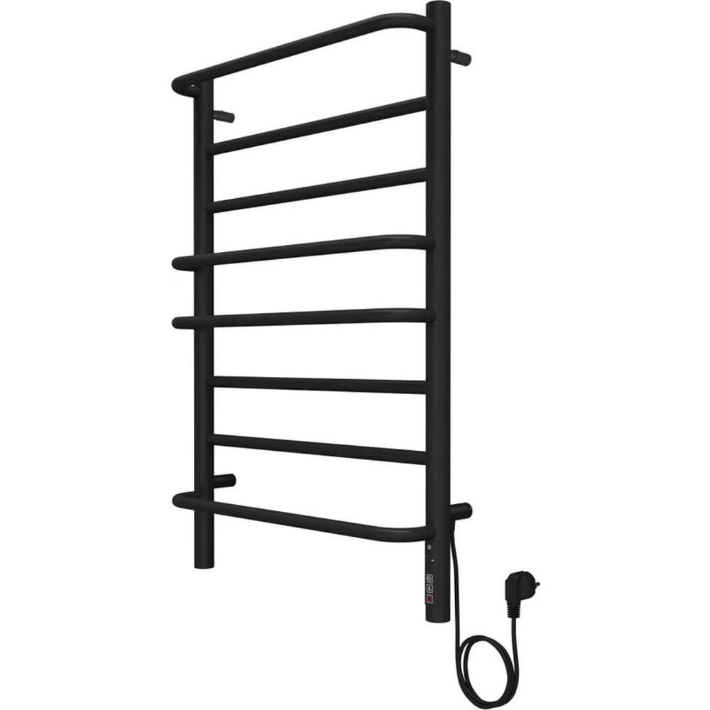 Полотенцесушитель электрический Terminus Евромикс П8 50х80 КС 905, черный матовый
