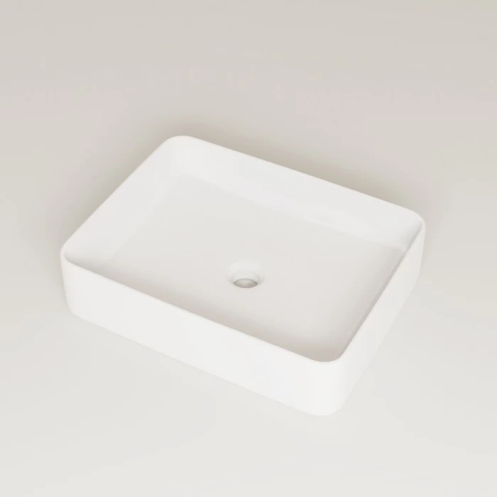 Раковина накладная 47см IDDIS Slide SLIWM02i27 белый матовый