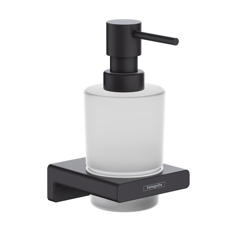 Дозатор Hansgrohe AddStories 41745670 черный матовый