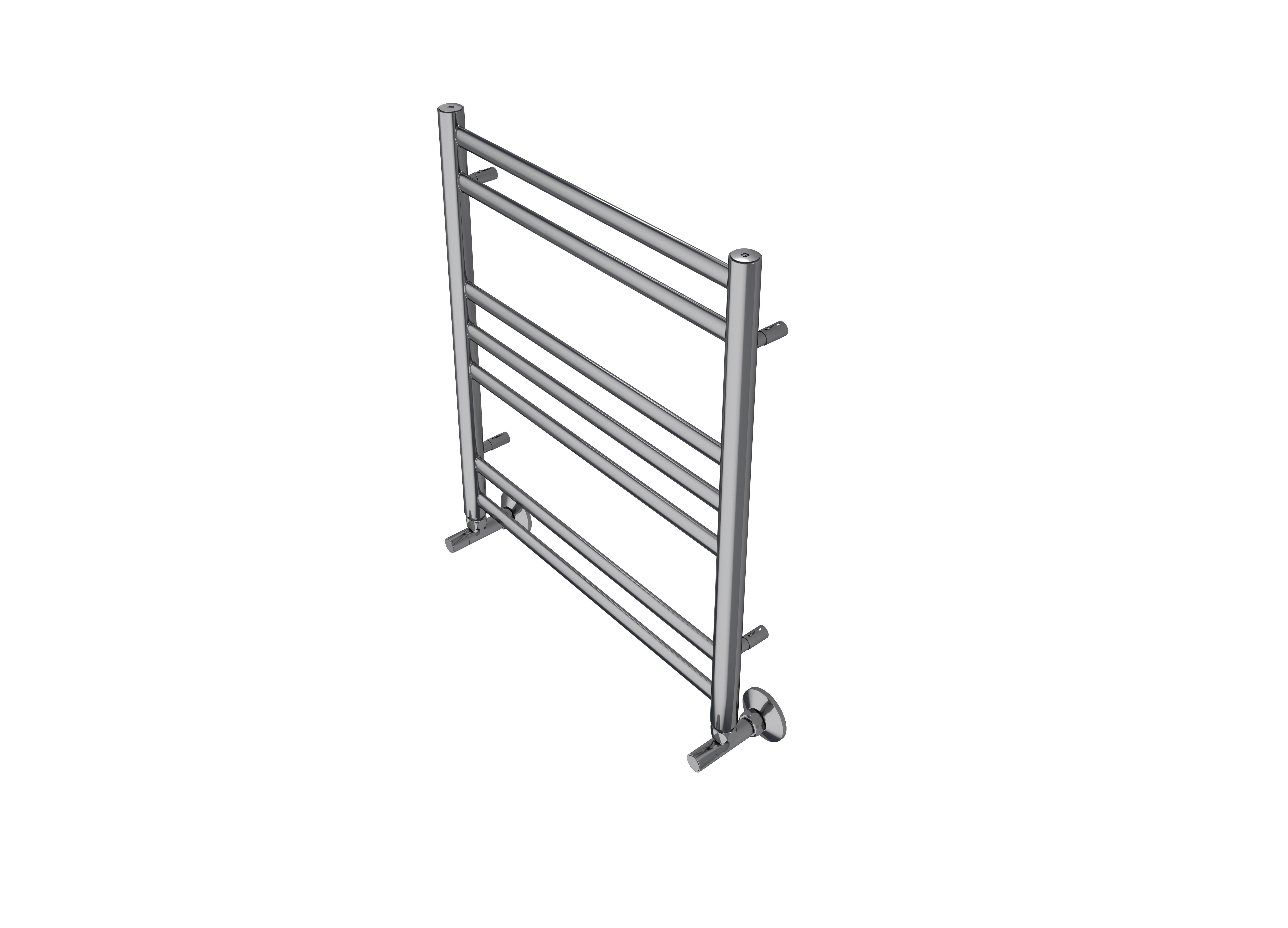 Полотенцесушитель водяной Aquatek Оберон AQ RO0760CH 60х50 хром