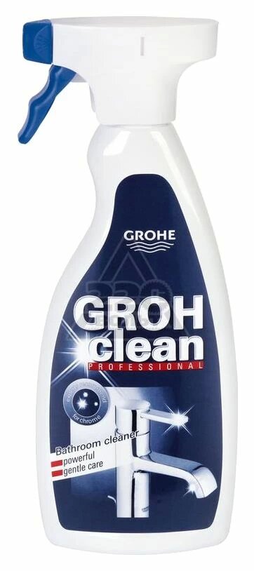 Средство для очистки хромированных нержавеющих поверхностей Grohe Grohclean 48166000 500 мл