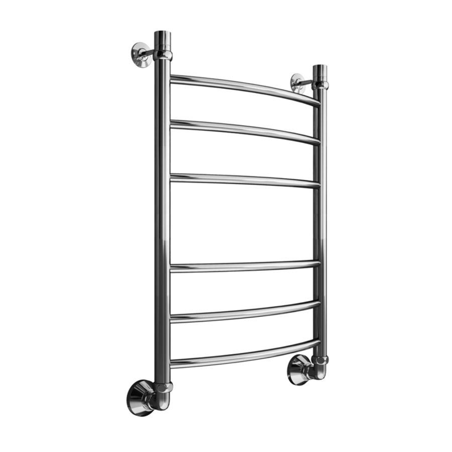 Полотенцесушитель водяной Маргроид Вид 5 60х50 хром