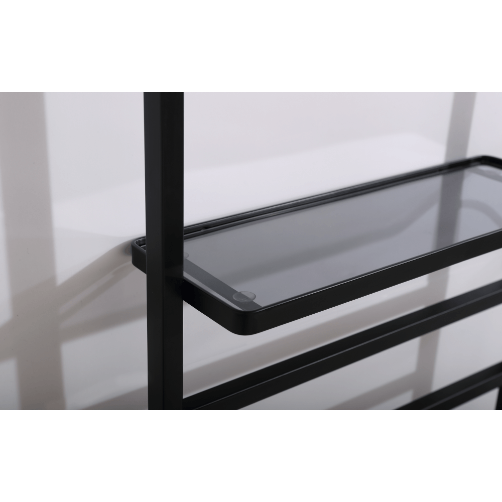 Полотенцесушитель электрический Black&White N-337B 101х40 черный матовый