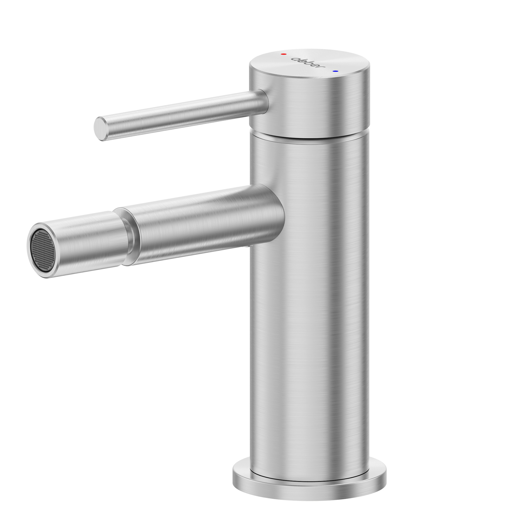 Смеситель ABBER Wasser Kreis 316 AF8124BST для биде, сталь брашированная