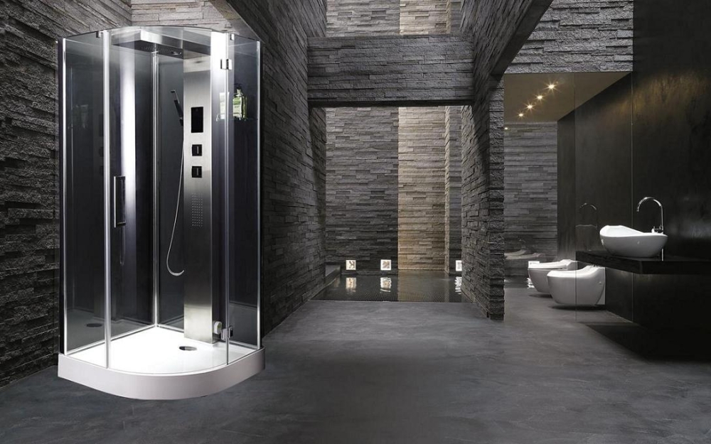 Душевая кабина Timo Premium ARMO Н-506 90x90x200 профиль хром глянцевый, стекло прозрачное