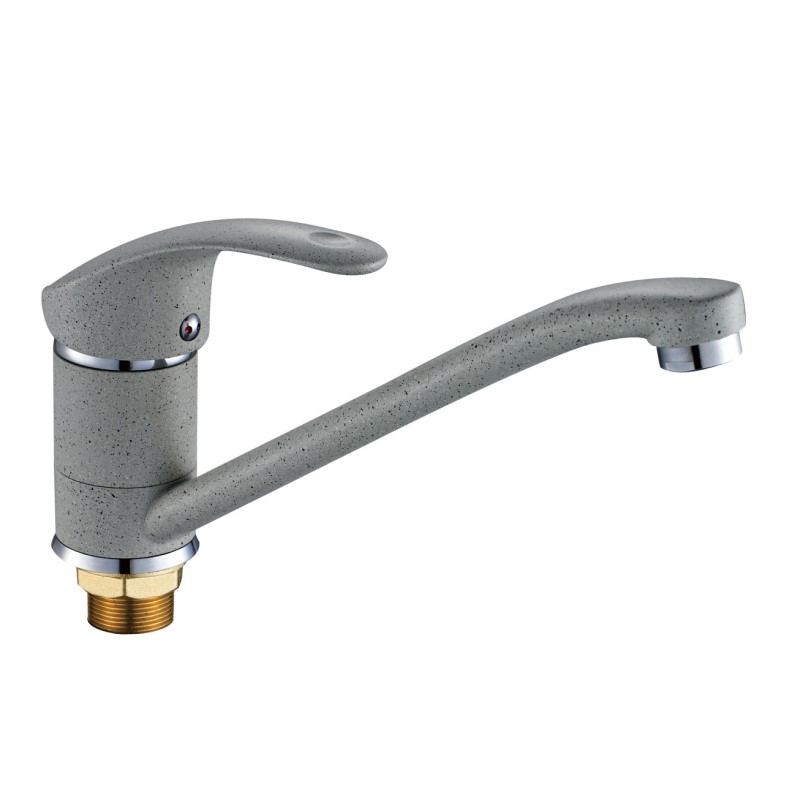 Смеситель для кухни Haiba HB4921-8, серый