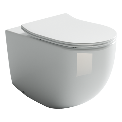 Унитаз приставной Ceramica Nova Metropol CN4004 белый