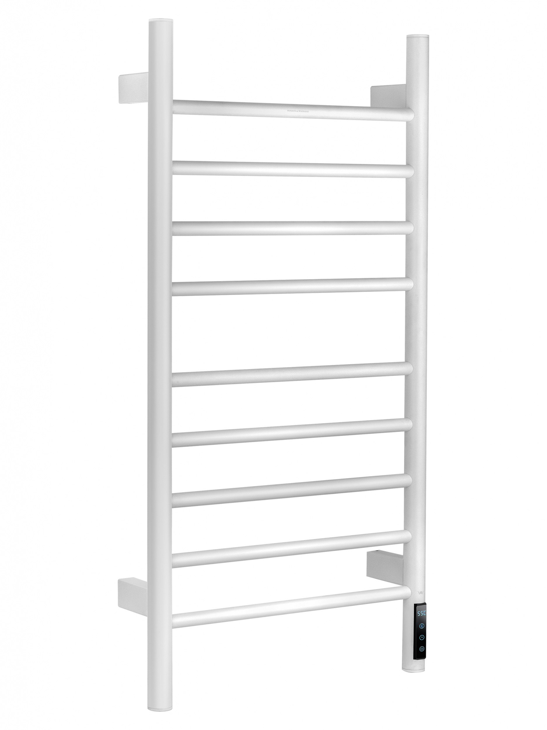 Полотенцесушитель электрический WONZON & WOGHAND BONN, Белый матовый (WW-AL409-MW)