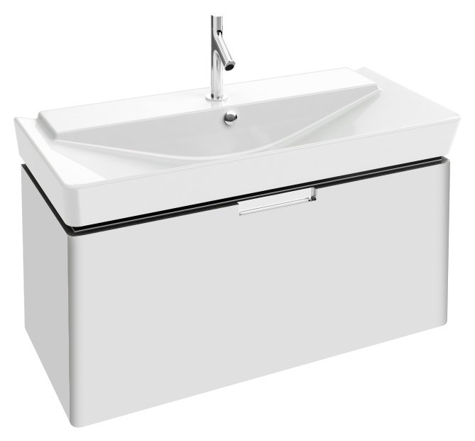 Тумба для комплекта Jacob Delafon Reve 100 белая, 1 ящик