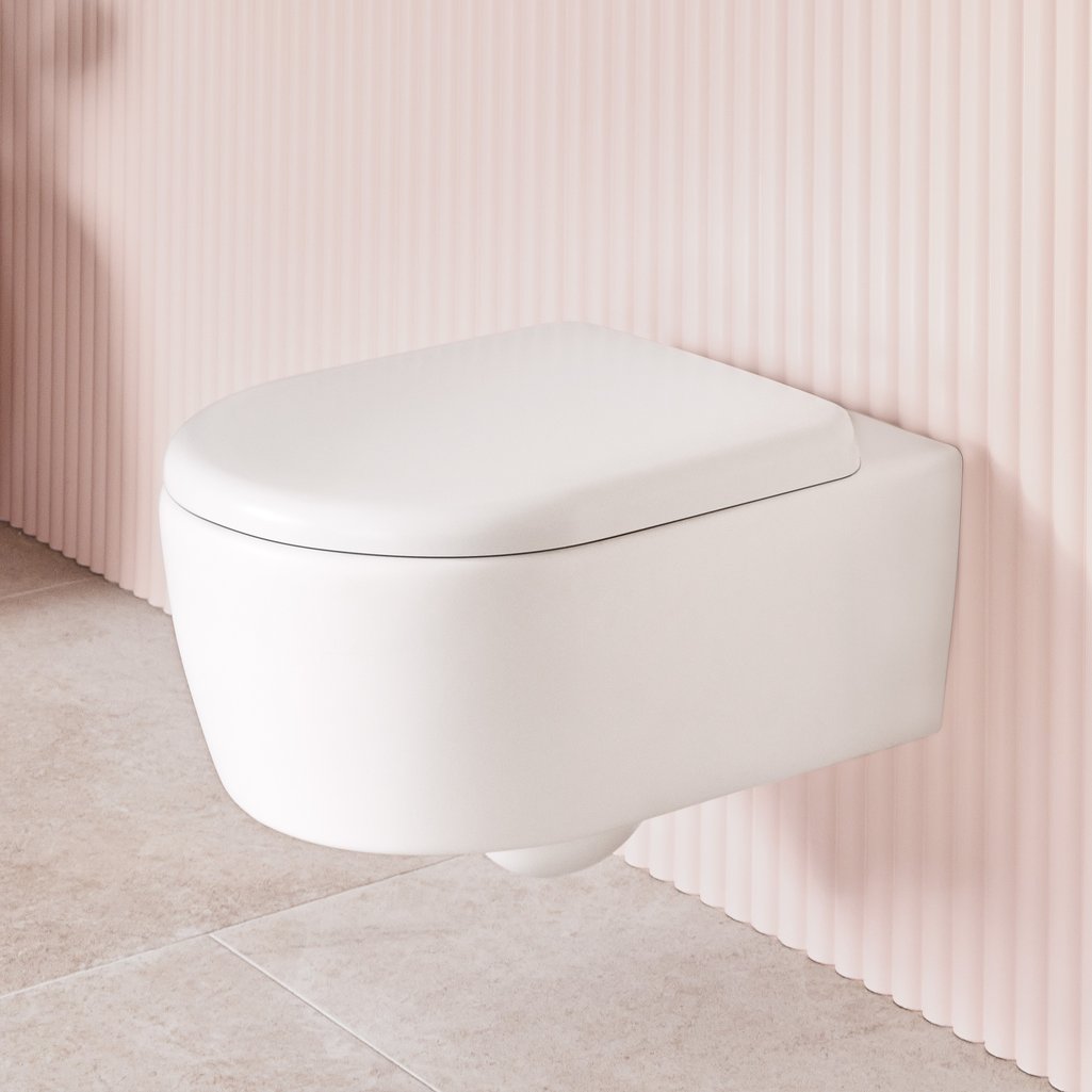 Унитаз подвесной безободковый Villeroy & Boch Skyla 5656CL01 белый с сиденьем микролифт