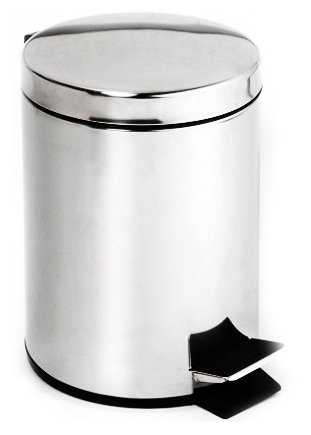 Ведро для мусора Bemeta Trend-i 104315082 Хром/Черный