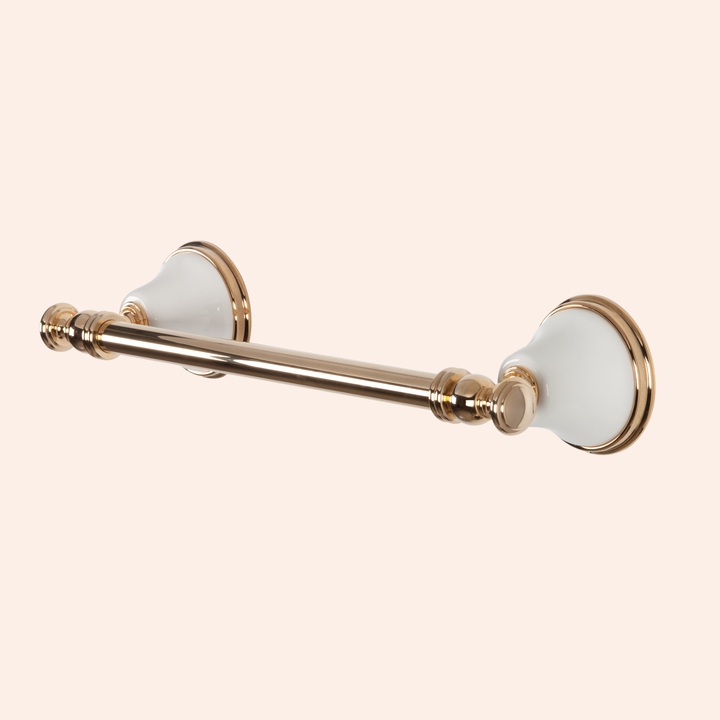 Полотенцедержатель TW Harmony TWHA014bi/cr белый/хром